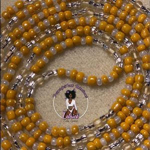 One 2strand custom made waistbeads